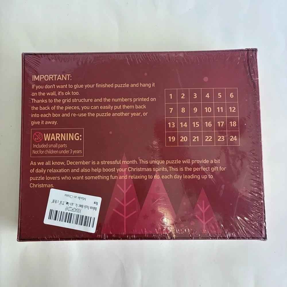 Christmas Celebrations Carousel Advent Calendar Puzzle 1008 pieces